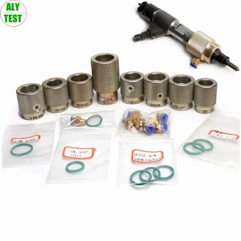 

Built-in Oil Return Fixture Adaptors Diesel Collector Tool Grippers for CAT BOSCH DENSO KOMASTU VOLVO Delphi