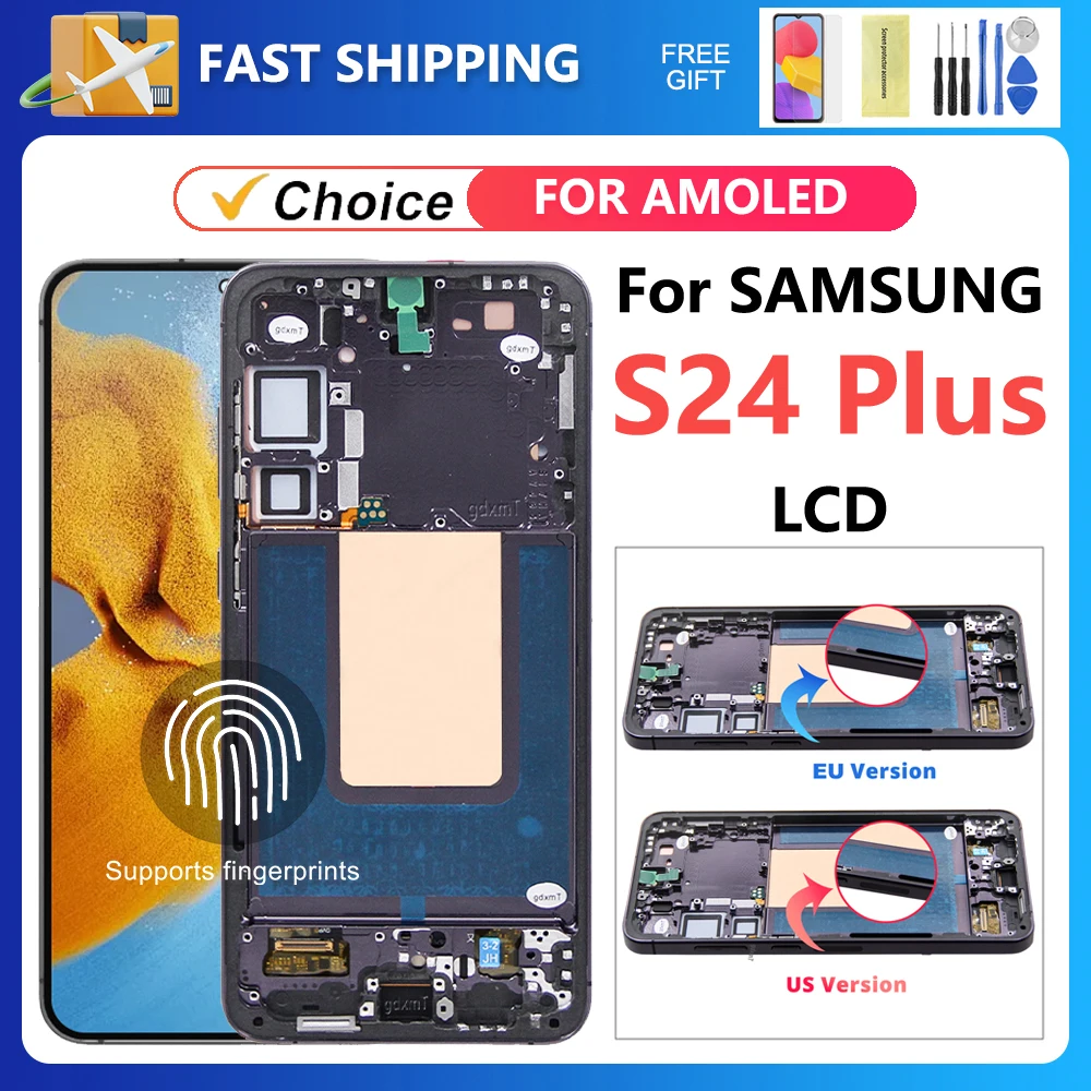 samsung-s24-plus用-amoled-s24-s926b-s926u-s926n-s926e-テスト済みlcdディスプレイ-タッチスクリーンデジタイザーアセンブリ交換