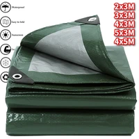 Lona Impermeable Resistente de 2/3/4/5 Metros, Lona Grande Resistente a la Lluvia, Lona con Bloqueo UV, Cubierta para Tienda de Campaña, para Automóvil, Piscina, Jardín, Muebles