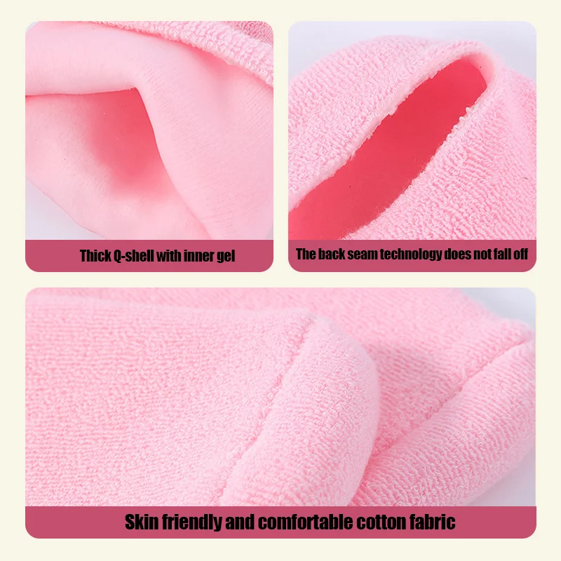 One Pair Gel Sock Socks For Softening Dry Cracked Rough Feet Skins Washable And Reusable Reduce Cracked Skin Socks image 5