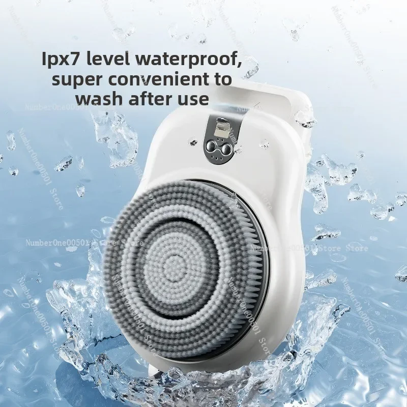 

Wall-mounted intelligent bathing machine, electric bathing, bathing brush, bath rubbing artifact, back rubbing machine