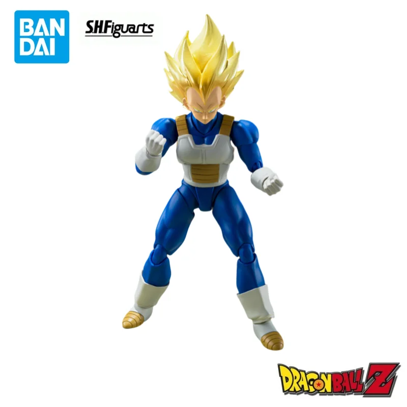

In Stock Bandai Model Doll Brand New Boxed Dragon Ball Shfiguarts Vegeta Original Anime Characters Garage Kit Collectible