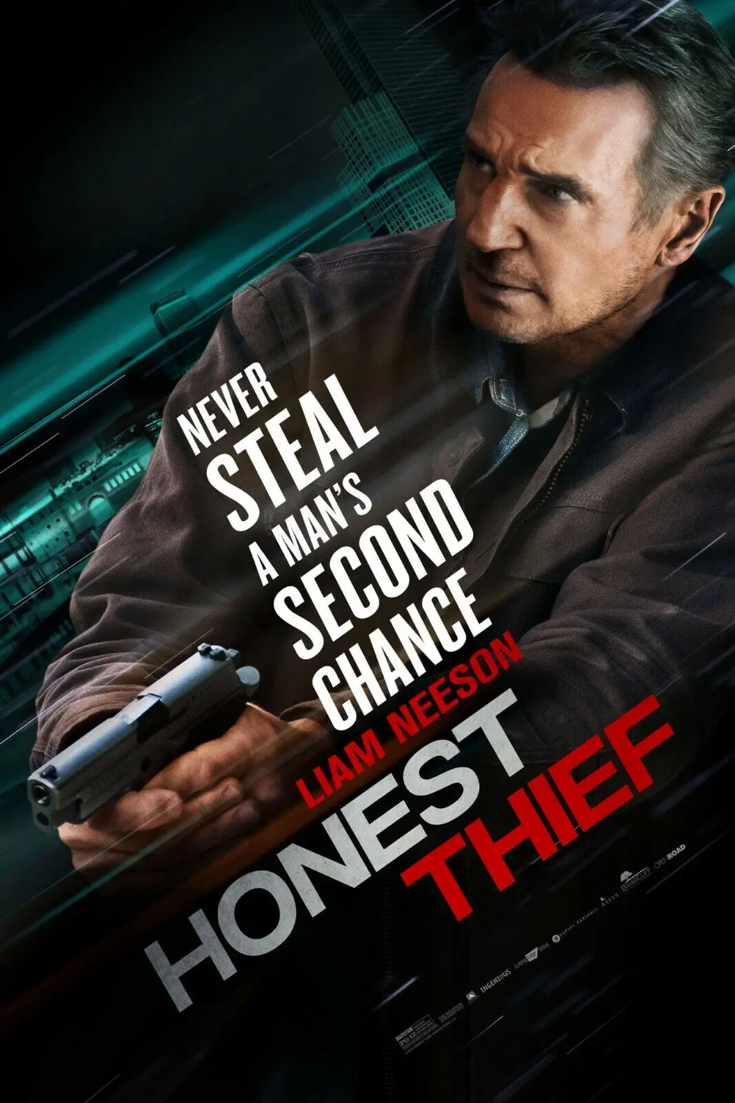 Honest Thief Movie Art Picture Print Silk Poster Living Room Decor Home Wall