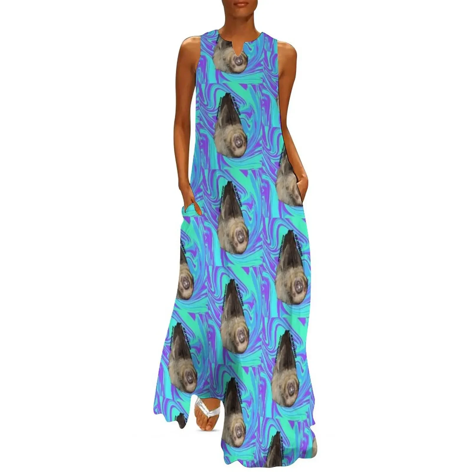 

Enzo the Pet Sloth Long Dress Long dresses prom dresses 2025 birthday dresses for women Dress