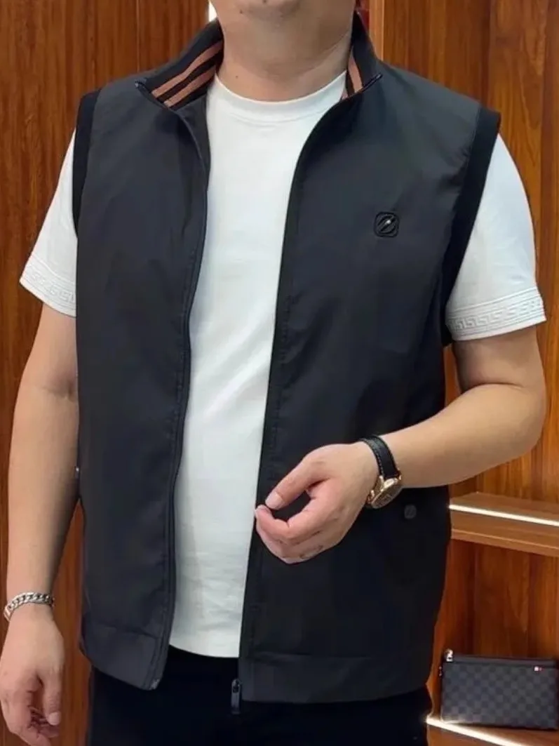 

Модный жилет с воротником-стойкой, удобная высококачественная осенне-зимняя новинка, универсальная, модная, крутая подставка...