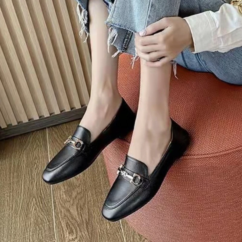 Women Shoes Slip on Loaf Ballet Shoes Women Moccasin Shoes Casual Fashion Sports Flat Shoes Luxury Women Casual Shoes