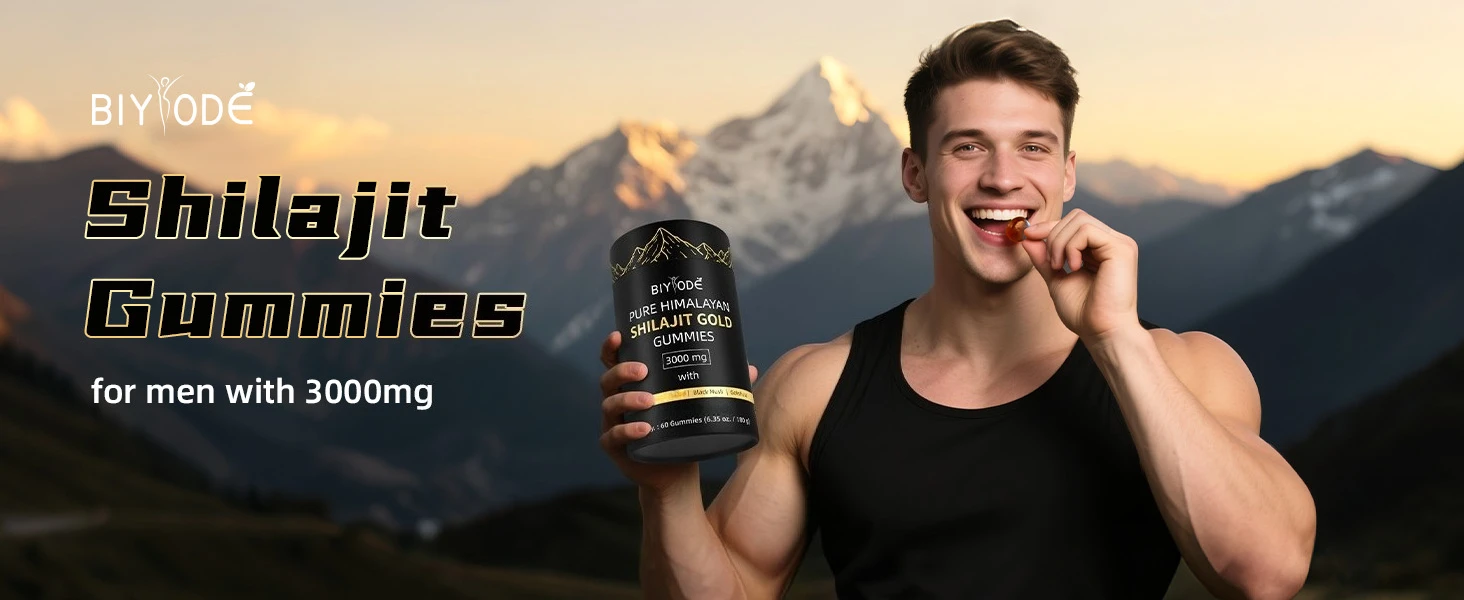 3000MG SHILAJIT GUMMIES Nahrungsergänzungsmittel für die Immungesundheit – Detail 1