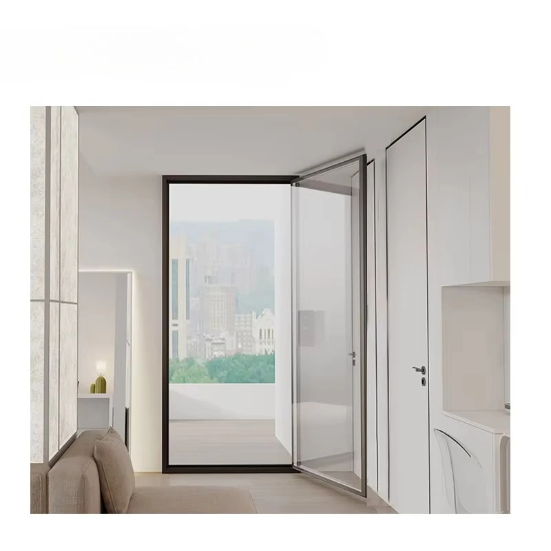 

Техасская жилая перегородка, тонкая стеклянная дверь, двойное закаленное стекло, звукоизоляционная конструкция