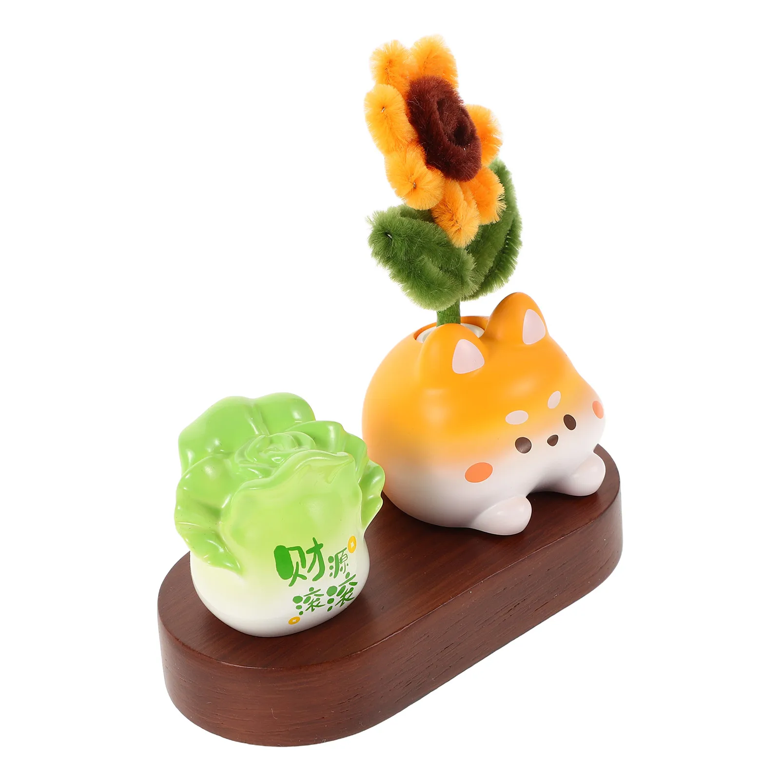 

Creative Ornament Resin Wood Decor Office Home Decorative Dashboard Ornaments For Car Aesthetic Car Accessories For Dashboard