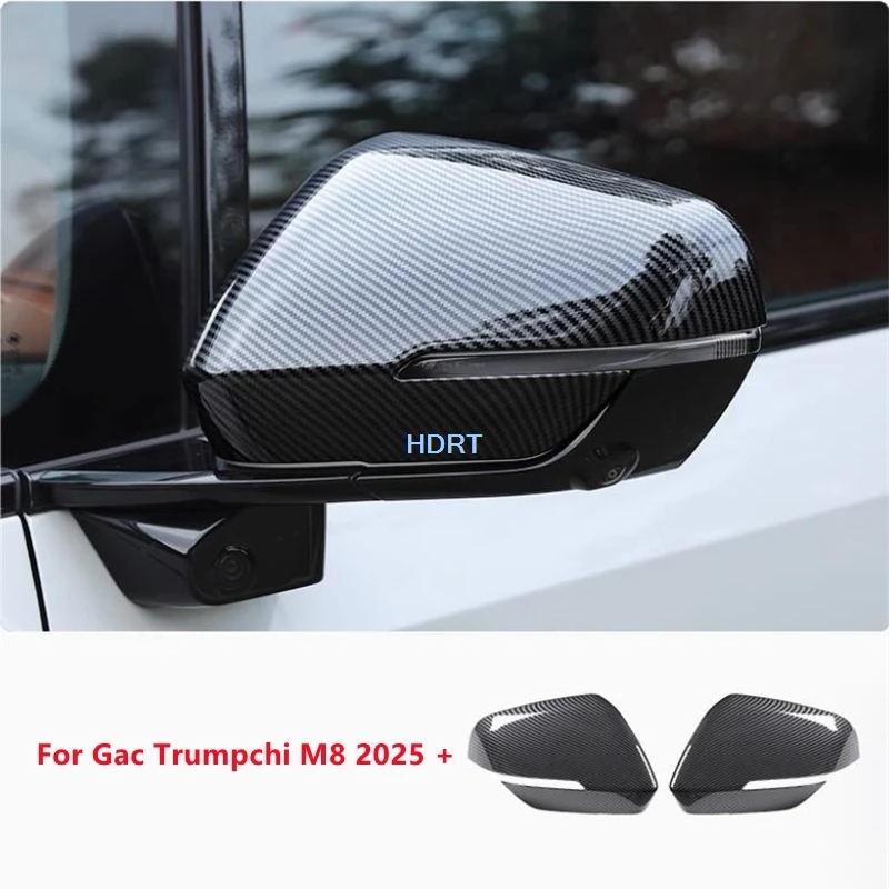 

For Gac Trumpchi M8 2025 + Car Styling Side Rear View Mirror Cover Reverse Mirror Trim Frame Protector Decoration Accessories