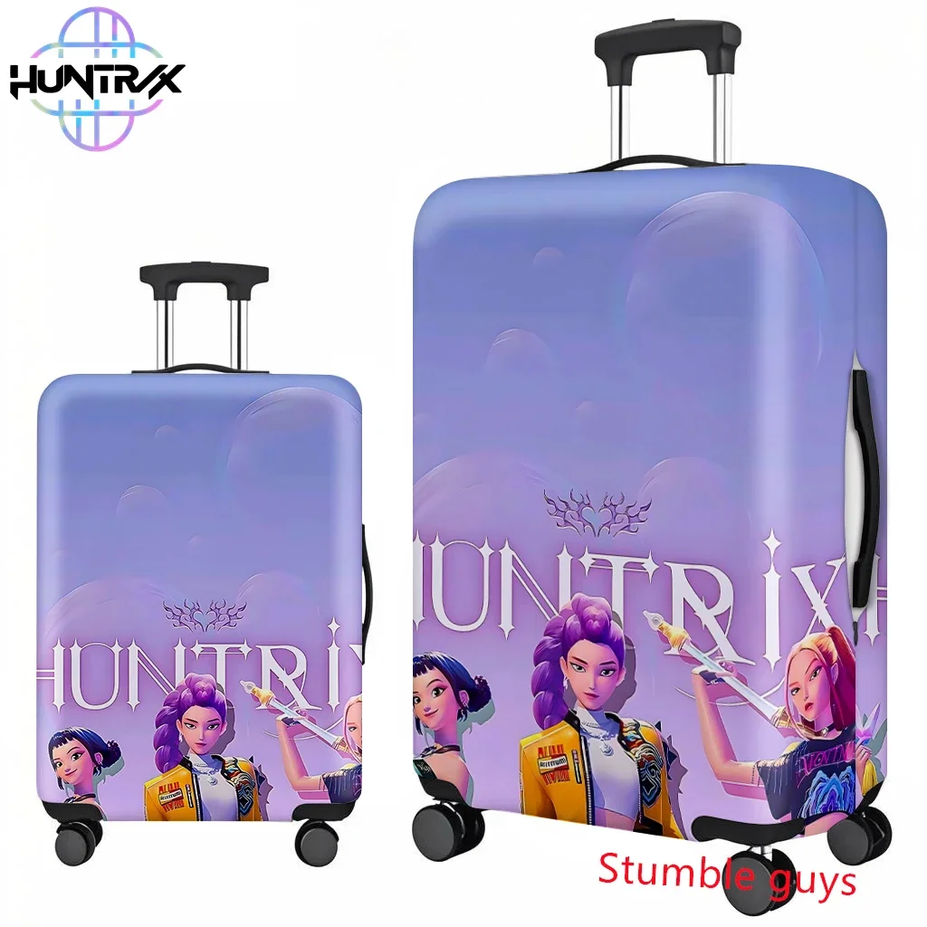 

Kpop Demon Hunters Защитная крышка для чемодана с аниме-дизайном подходит для дорожных сумок 18-32 дюймов