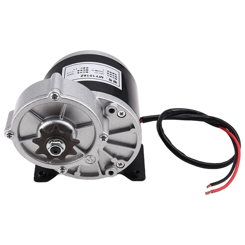 

MY1016Z 12V 250W Gear Reduction Electric Motor With 9 Tooth Sprocket Brushed 9 Tooth Sprocket Brushed DC Motors