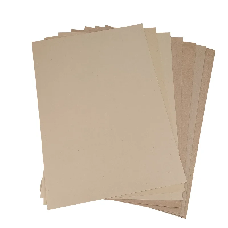 10 Sheets A4 (210mm×297mm)  Blank Kraft Paper Multiple Thicknesses Vintage Painting  Letter Paper Handmade Hard Cardboard