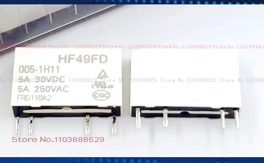 HF49FD 005-1H11 5V 5A DIP-4