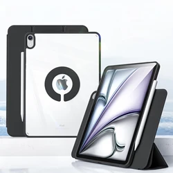 For iPad Pro Air 11 case M2 2024 2025 M3 2026 M4 funda iPad Pro Air 13 5/4 case iPad Pro 12.9 M2 M4 Cover 2022 2021 Mini 6 A17