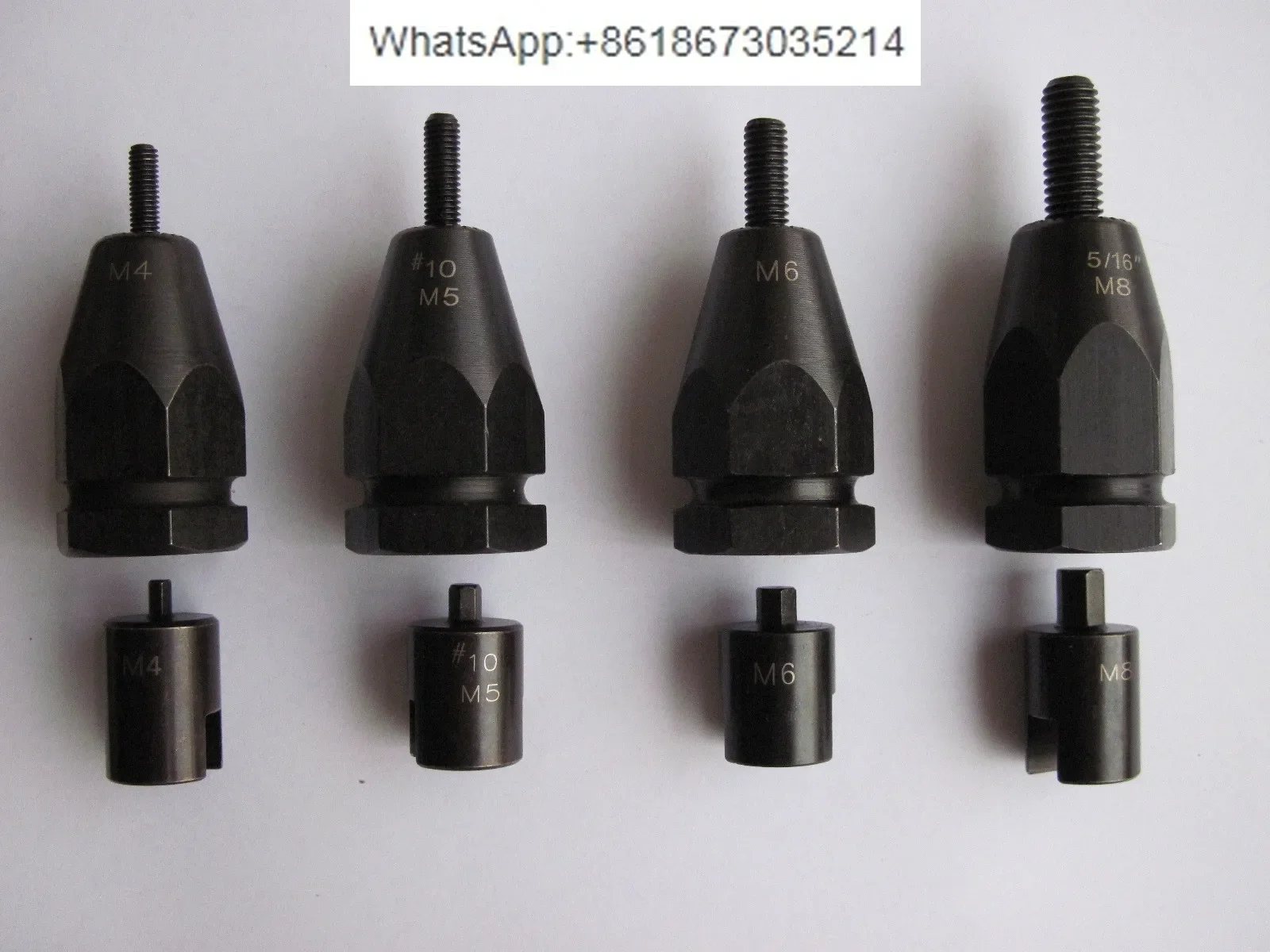 

Pneumatic cap gun head M3-M10