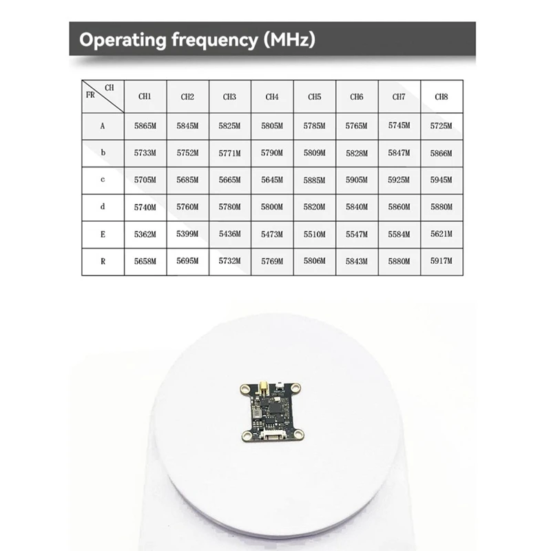 Fpv 5,8g 1,6 w vtx 48ch 1600mw unterstützt smart audio 2-6s fpv Audio-Video-Sender für fpv Racing RC-Drohne