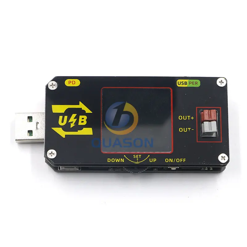 USB Color screen charging tester Numerical control voltage Buck and boost power supply Applicable model:XY-UMPD