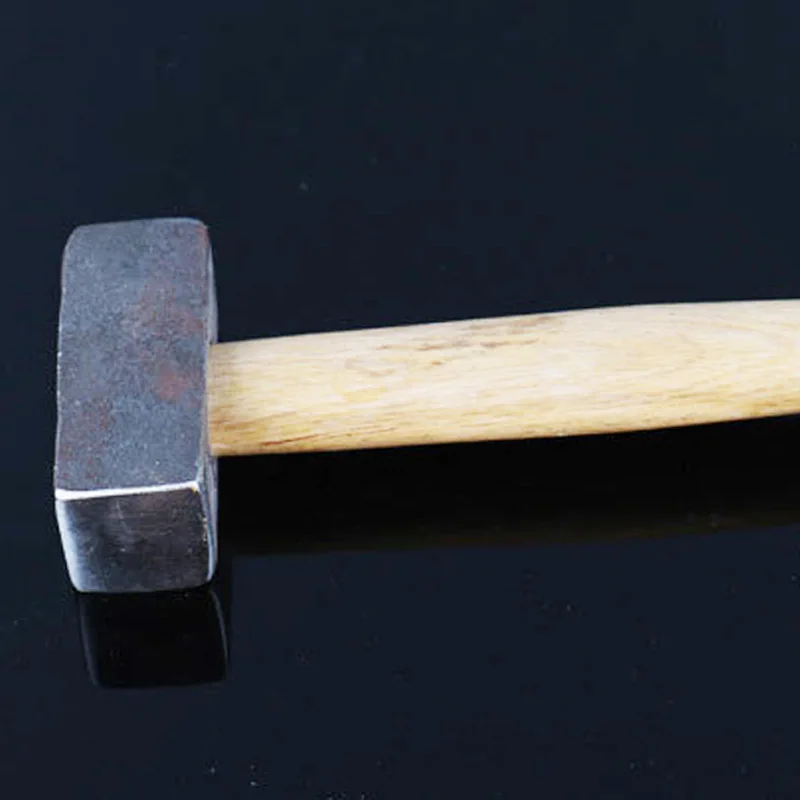 Wooden Handle Hammer, Heavy Stoning Hammer, Masonry Square Hammer, Forged Steel Masonry Hammer Construction