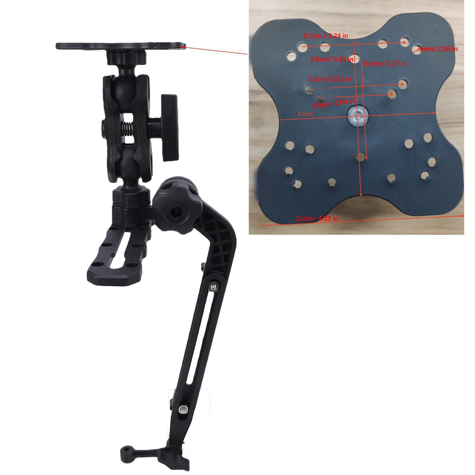 Pelat Pemasangan Fish Finder K - Fish Finder Mount ulasan dan harga