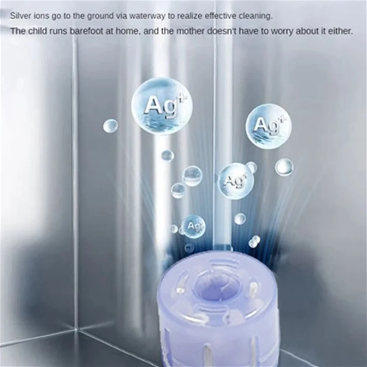 ABRG Ag + Set di moduli agli ioni d'argento per Dreame X10/S10/W10S/S20/X20/S10 Plus Serie Serbatoio dell'acqua pulita Galleggiante Accessori per aspirapolvere