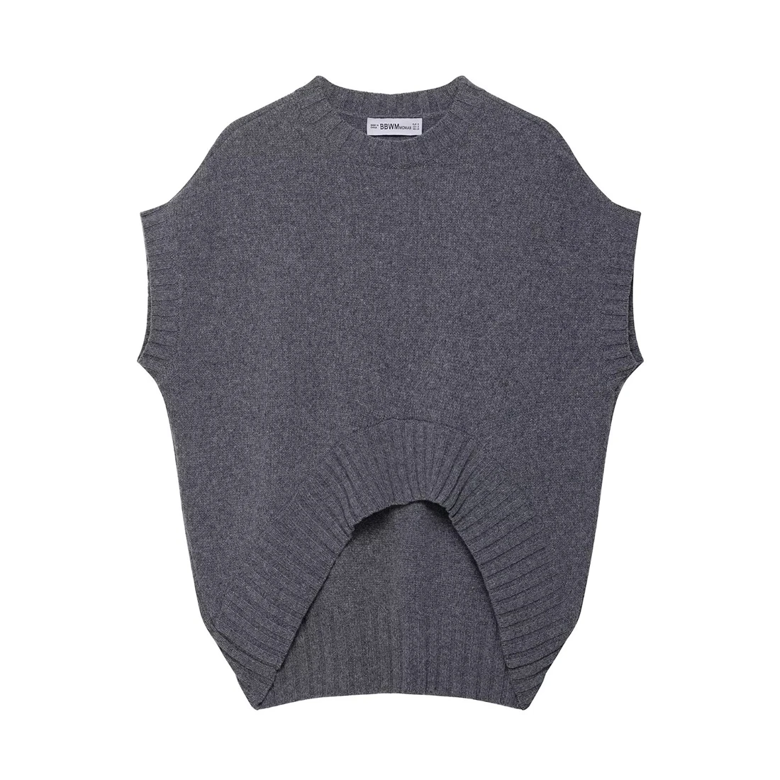 

Women's Fashion Oversized Vest Pullover Sweater Wool Knit 2025 Fall New Arrival Comfortable Fit Knitted Sweater