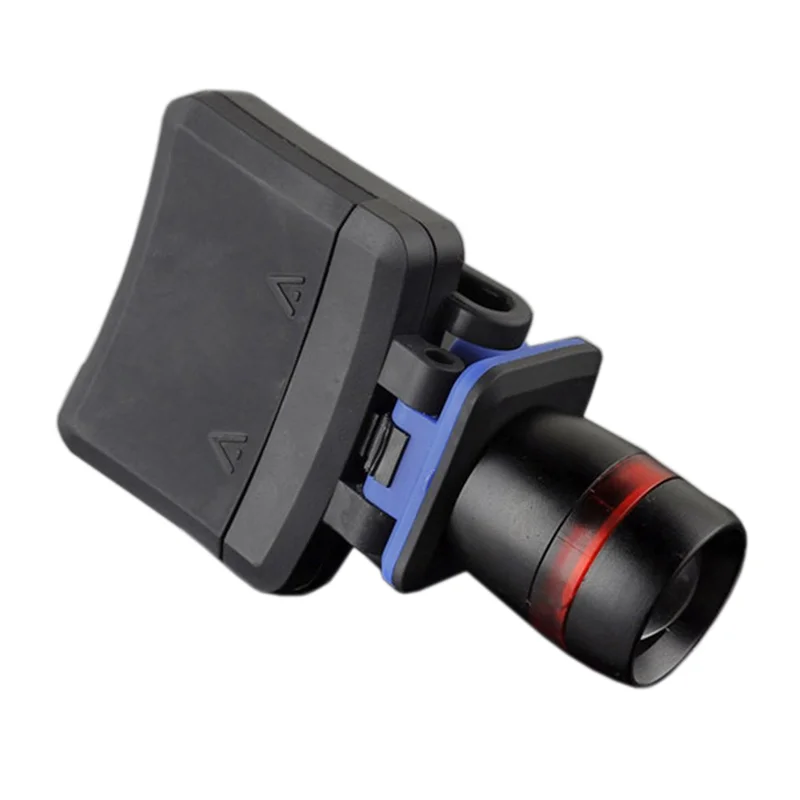 

ELOS-5X XPE LED 120 Lumen 3 Modes Waterproof Zoomable Clip - On Cap Hat Light Flashlight Head Light Lamp Black
