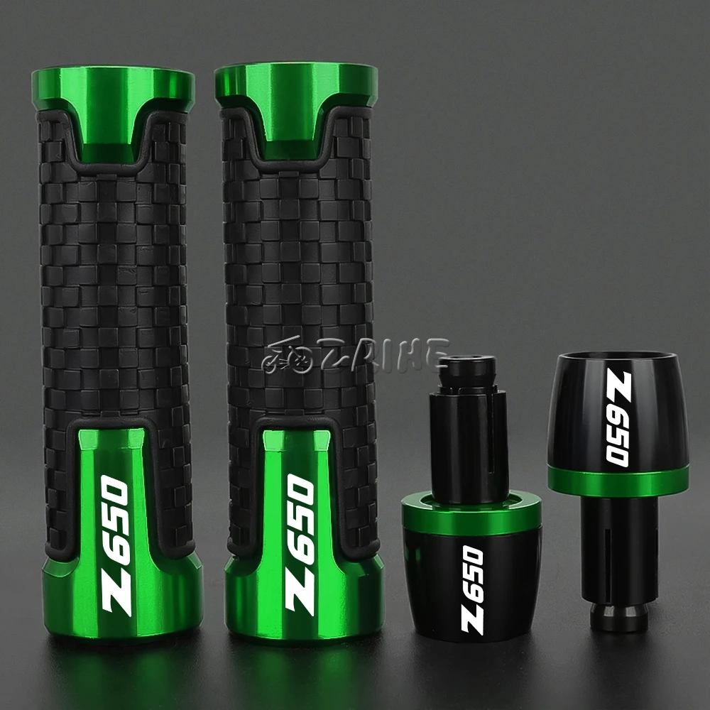 

For KAWASAKI Z650 2016 2017 2018 2019 2020 2021 2022 2023 2024 2025 Motorcycle Handlebar Grips Ends Plug Slider Caps Z 650 Parts