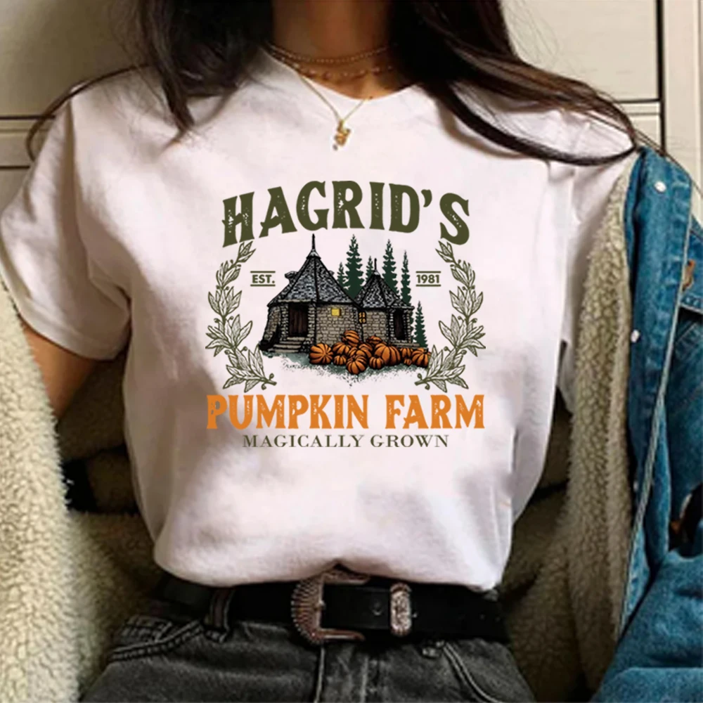 Hagrid's Pumpkin Patch T-Shirt Herbst T-Shirt Pumpkin Farm T-Shirt Halloween Shirts Gruselige Saison T-Shirts Tops Unisex Thanksgiving Top