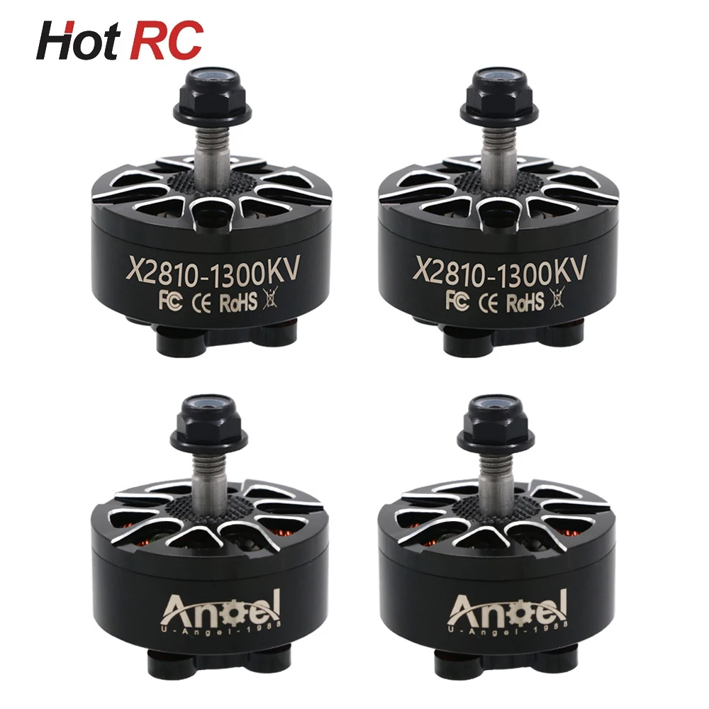 

4PCS UAngel X2810 2810 1300KV 4-6S Brushless Motors for 7inch RC FPV Racing Long Range Quadcopter Drone