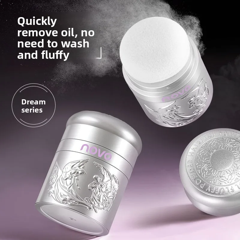 NOVO Hair Treatment Mask for Deep Nourishing and Oil Control, Student's Essential Hair Powder for Oil-free and Floaty Bangs