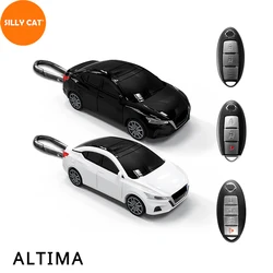 Car Shape Model Car Key Fob Case Cover Suit For NISSAN ALTIMA Plastic Car Model Key Case Cover