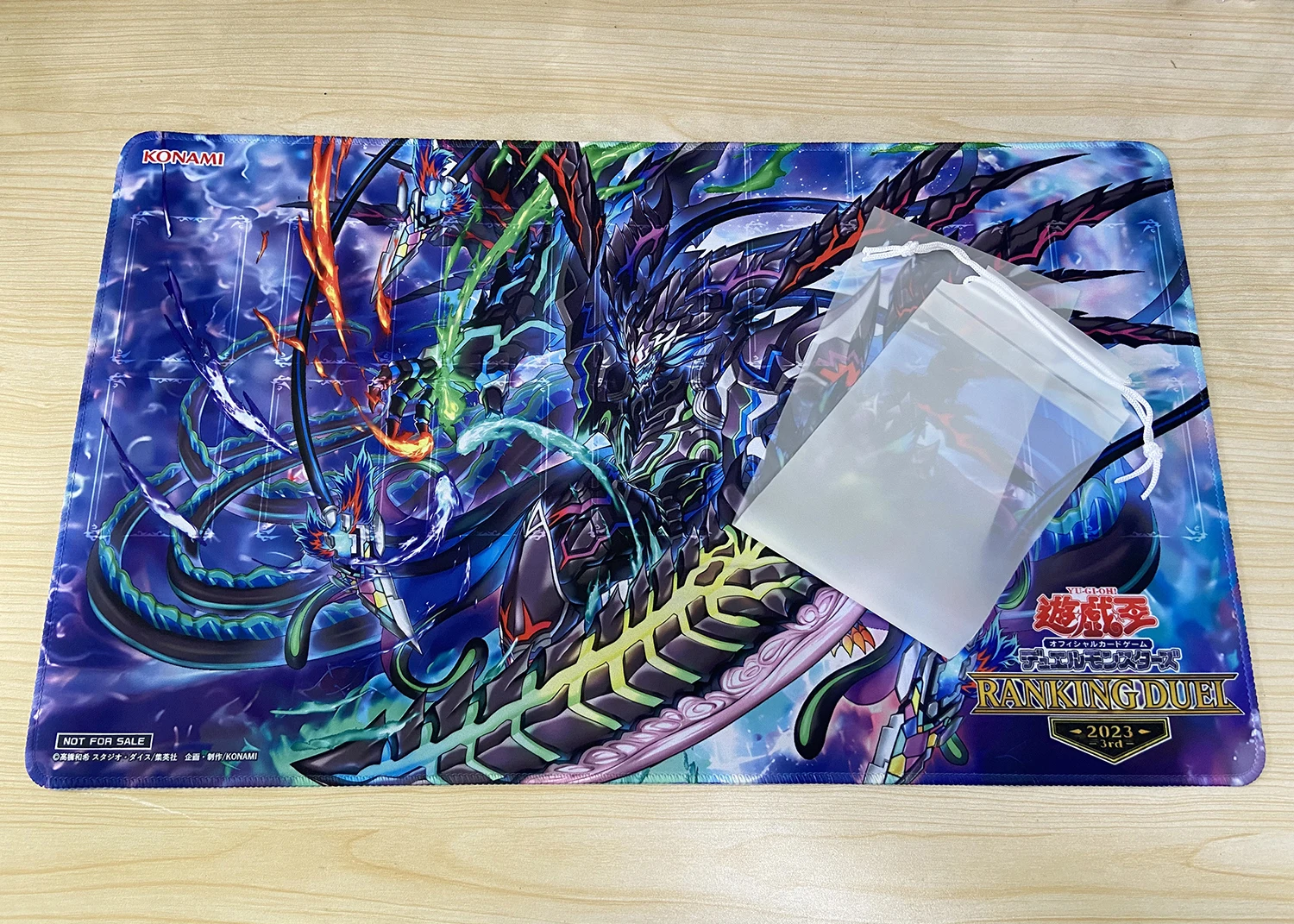 

YuGiOh Vicious Astraloud TCG Mat CCG Pad Free Bag Board Game Duel Playmat Trading Card Game Mat Rubber Mouse Pad 600x350x2mm