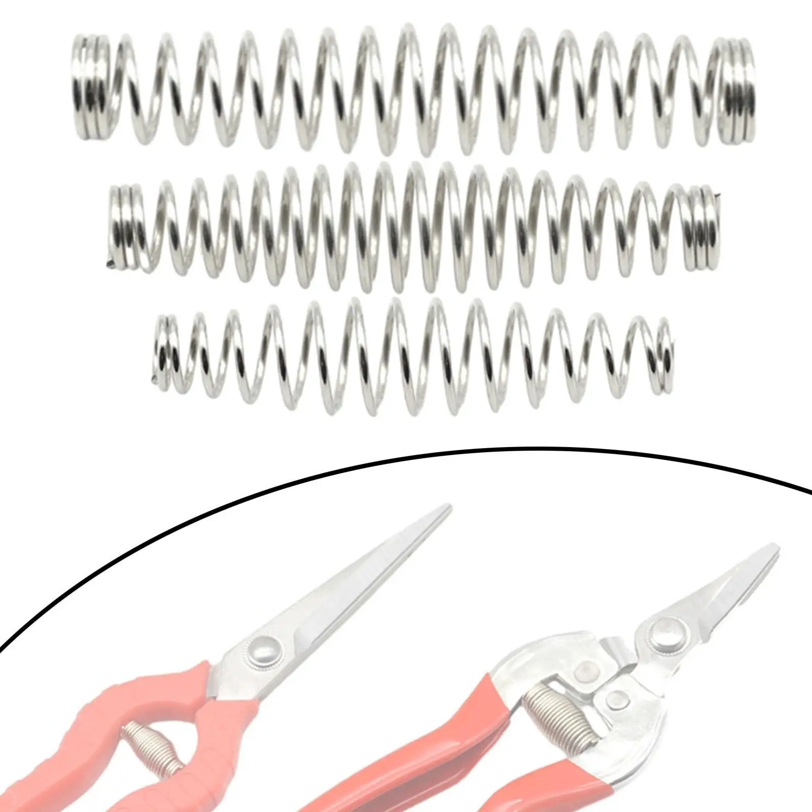 Spring Pruner Replacement Garden Supplies High Elasticity Hand Pruner Spring Replacement Durable Practical Compression Spring