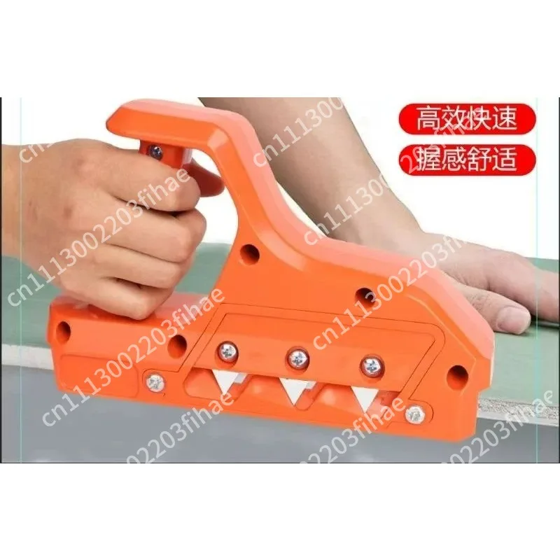 Gypsum board v-chamfer angle planer 60 ° 45 ° oblique straight edge slotting trimming