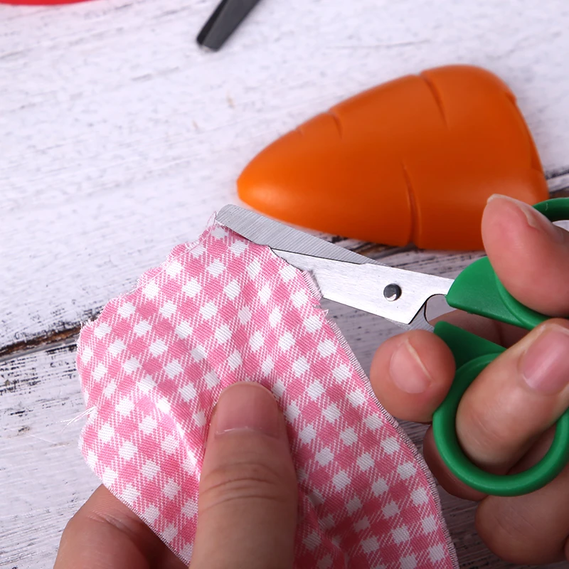 1 قطعة مقص الأطفال الفاكهة على شكل مقص السلامة للأطفال DIY بها بنفسك اليدوية ورق الحرف أداة القطع #4