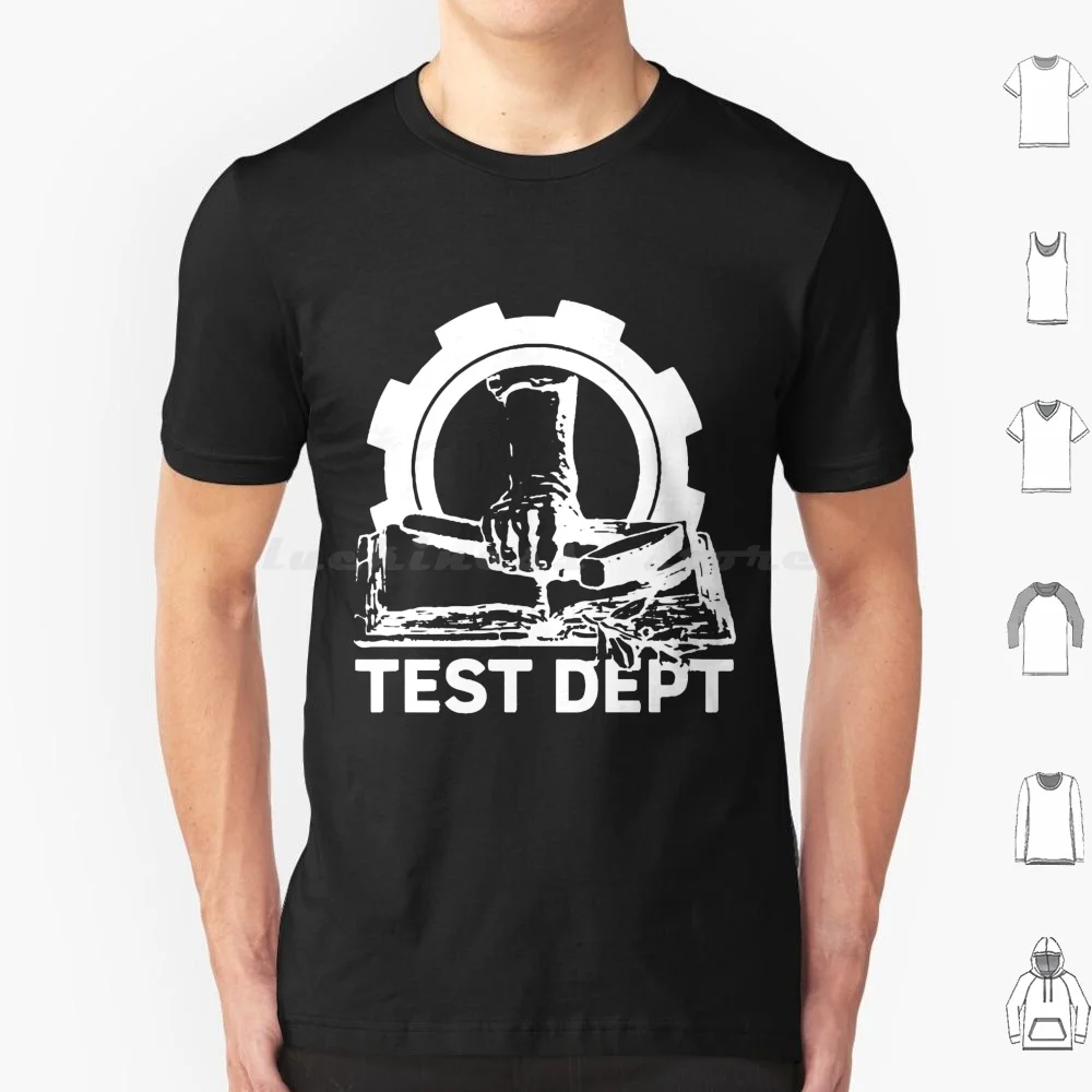 Men Women Test Dept 2 T Shirt Cotton Men Women DIY Print Men Women Test Dept 2 Industrial Ebm Front 242 Nitzer Ebb Electro