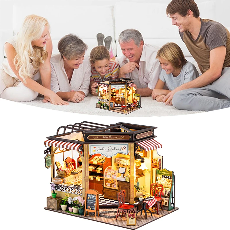 

[YU]DIY Assembly Model Toy Set Mini DIY Small Kit Building Assembly Model 3D Puzzle Kit Boy Girl Gift