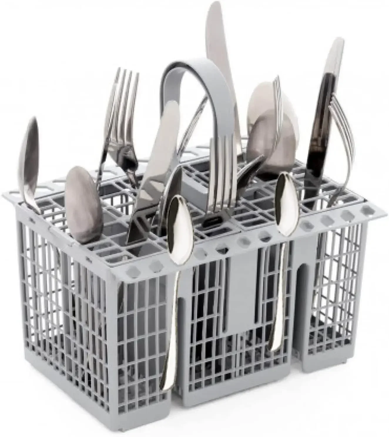 1PCS Multifunctional Dishwasher Basket Accessory Adaptor Hotpoint Dishwasher Basket C00257140 Knife and Fork Storage Basket