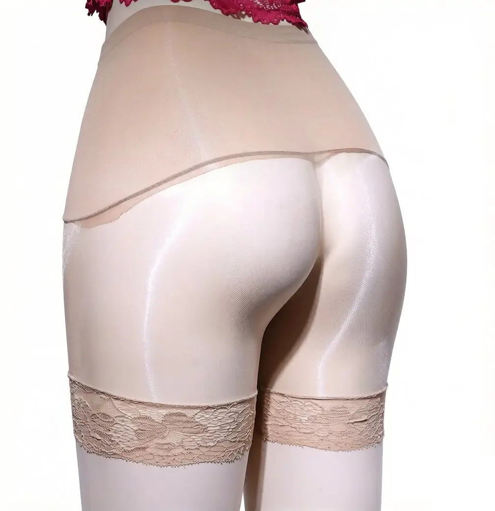

Sexy Men Lace Sheer See Through G-string U Convex Pouch Sheath Sissy Briefs Elastic Oil Shiny Thin Underwear 360 Seamless