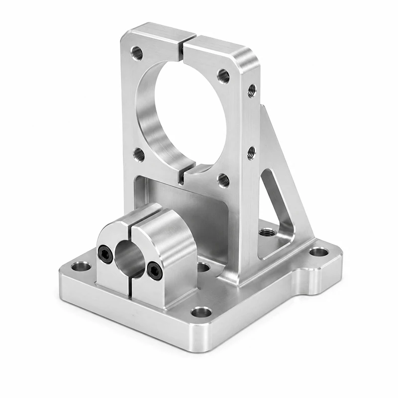 Custom 6061 Aluminum Alloy CNC Milled Anodized High Strength Structural Component for Drone