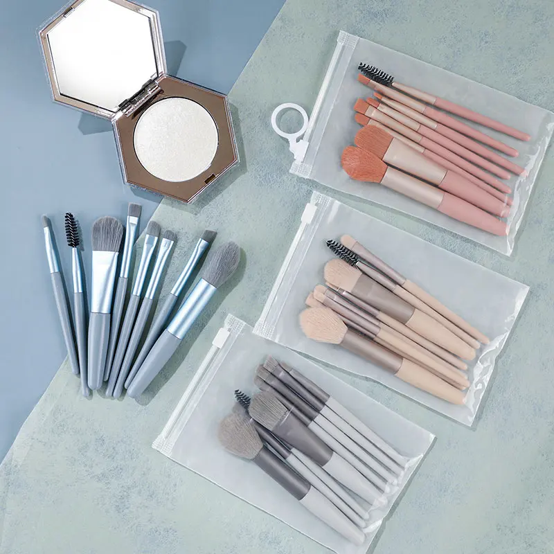 8-teiliges Make-up-Pinsel-Set, Concealer, Rouge, Puder, Lidschatten, Textmarker, Foundation-Pinsel, kosmetische Schönheitswerkzeuge für das Gesicht