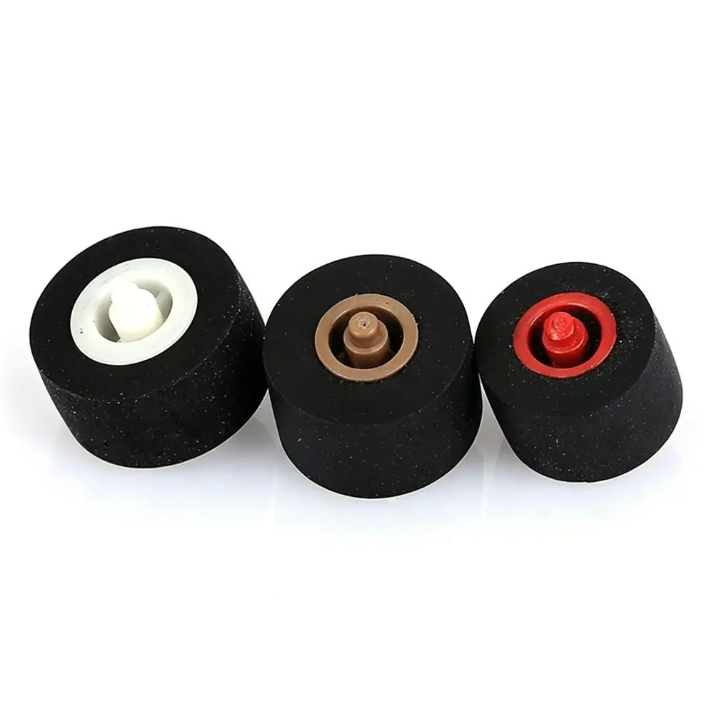 5Pcs Plastic Cassette Pressure Roller Multi Specification With Axis Design Tape Recorder Pinroller Rubber Audio Deck Roller Part