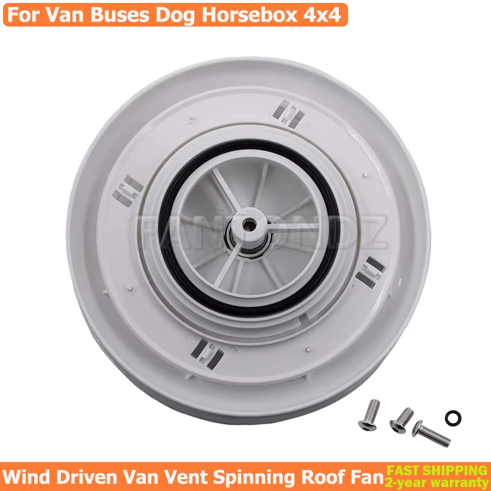 

Wind Driven Van Vent Spinning Roof Fan Low Profile Rotary Dog Horse Air Rotating Roof Vent For Vans Buses Rotary Roof Vent