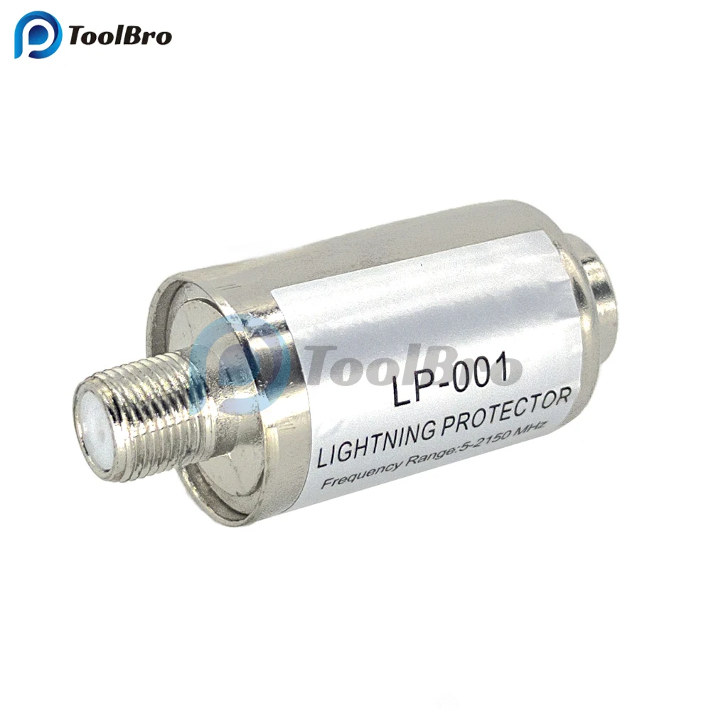 Lighting Protector Coaxial Satellite TV Lightning Protection Devices Satellite Cable Antenna Lightning Arrester 5-2150MHz