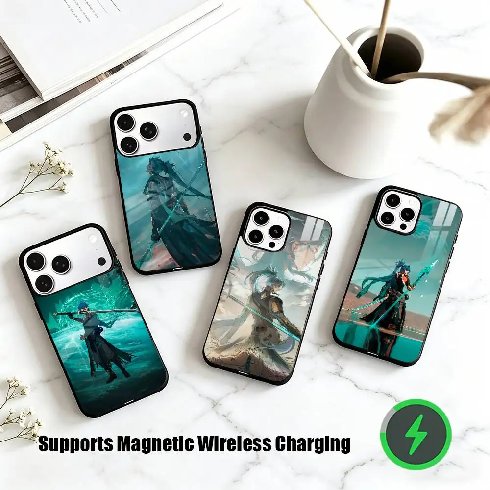 

J-Jiyan Game Print Phone Case For iPhone17,16,15,14,13,12,11 Plus,Pro Supports Magnetic Wireless Charging