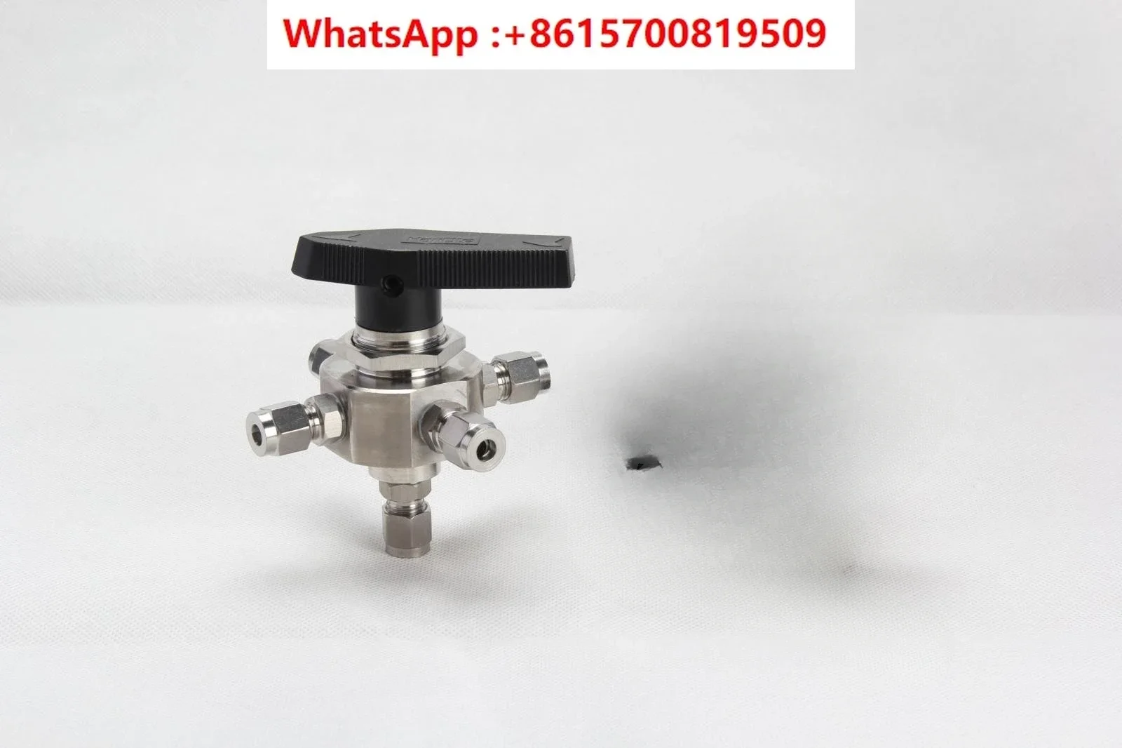 304 s steel ferrule five-way ball valve four-position one-way switching valve chromatography gas circuit laboratory 36mm1/41/8