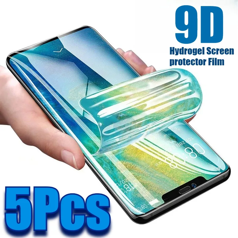 5Pcs Hydrogel Screen protector Film For Asus Zenfone 12 11 10 9 8 Ultra Flip Full Cover Hydrogel film For Asus ROG Phone 8 7 6 5
