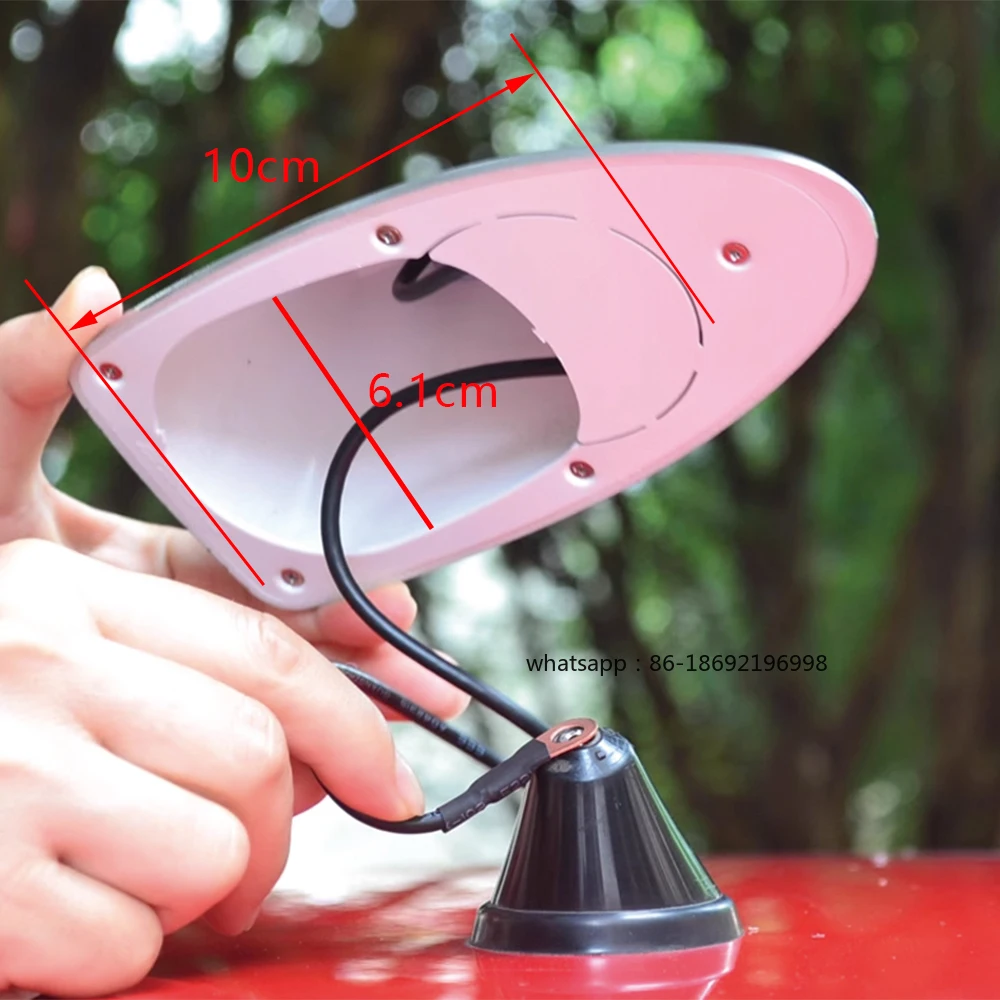 Car Antennas Shark Fin Antenna Auto Radio Signal Aerials Roof Antennas For Universal Kia/Nissan/Toyota/Hyundai/BMW Car Styling