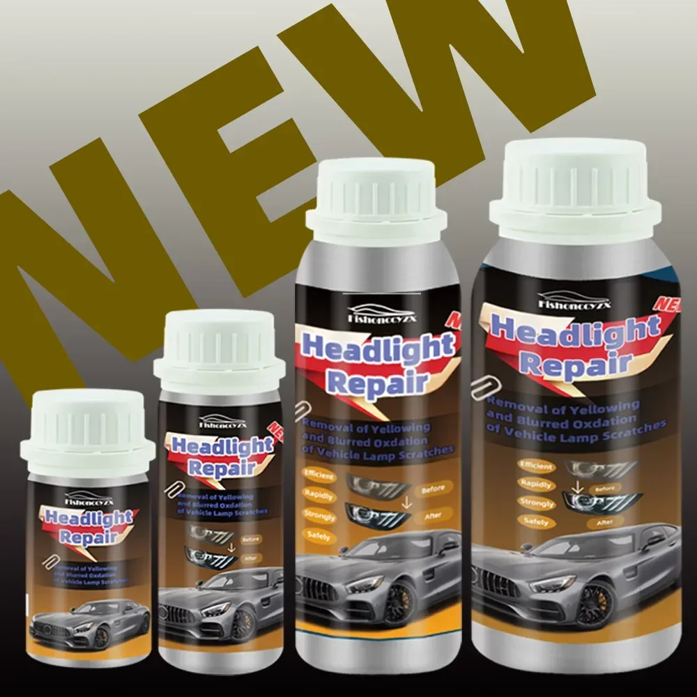 100ml Polish Headlight Chemical Polishing Kit Headlight Liquid Polymer Repair Fluid The Headlights Car Headlight Restoration Kit